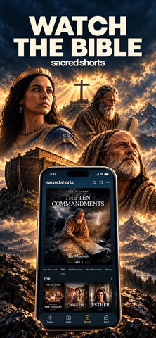 Sacred Shorts: Bible Videos App Store screenshot 1