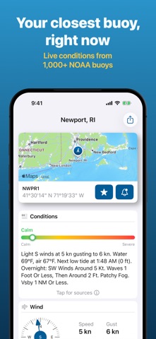 Buoycast: NOAA Buoys & Weather App Store screenshot 1