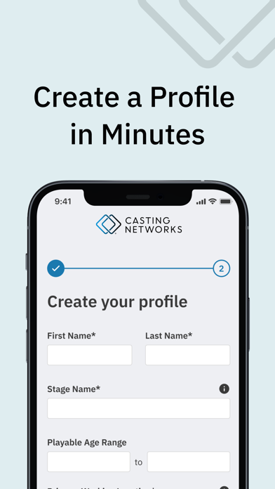 Casting Networks App Store screenshot 1
