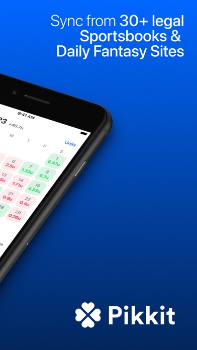 Pikkit: Sports Betting Tracker App Store screenshot 2