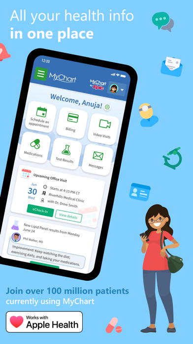 MyChart App Store screenshot 1
