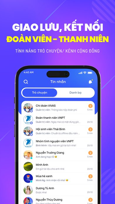 Thanh niên Việt Nam App Store screenshot 2