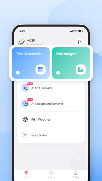 Phomemo App Store screenshot 2
