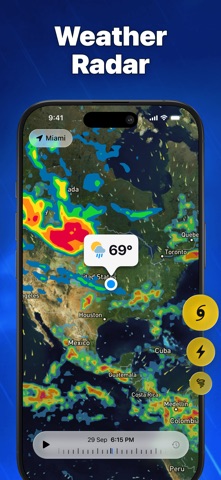 Weather Radar - NOAA Channel App Store screenshot 1