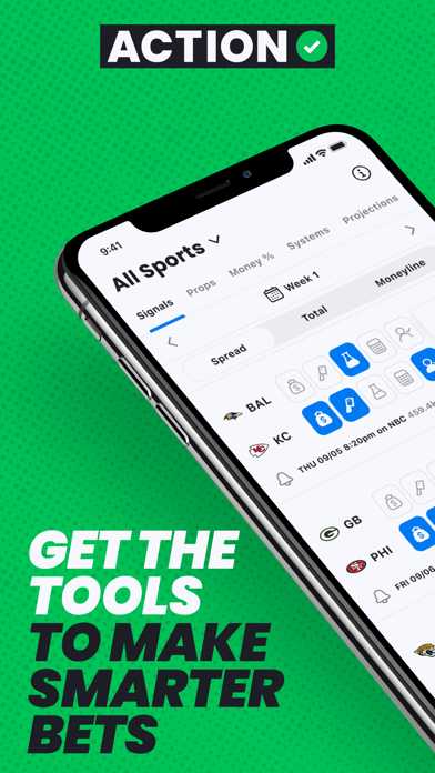Action Network: Sports Betting App Store screenshot 1