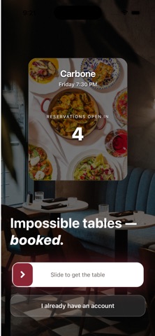 Snag Reservations App Store screenshot 1