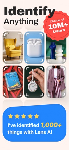 LensAI・Identifier・Image Search App Store screenshot 1