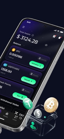 HashPower-BTC App Store screenshot 2