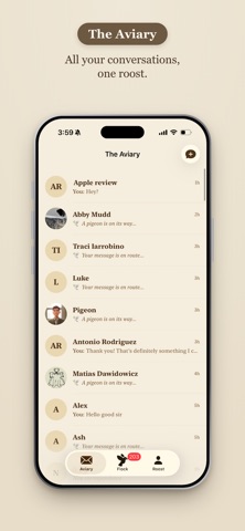 carrier pidge App Store screenshot 2