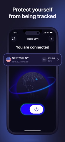 World VPN: Secure & Good Speed App Store screenshot 1