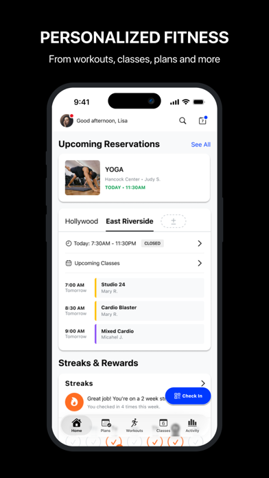 24GO by 24 Hour Fitness App Store screenshot 1