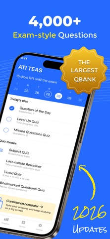 Official ATI TEAS 7 Prep 2026 App Store screenshot 2