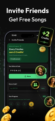 Beatron: AI Song Generator App Store screenshot 2
