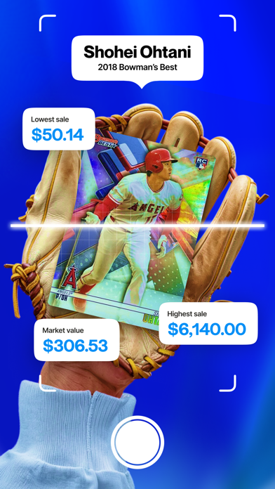Cardstock: Sports Card Scanner App Store screenshot 2