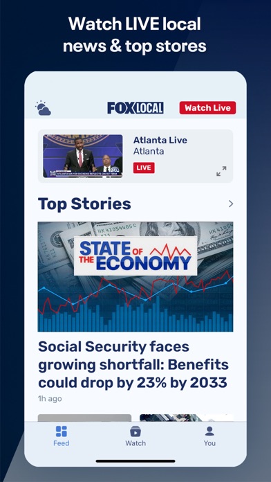 FOX LOCAL: Live News & Weather App Store screenshot 1