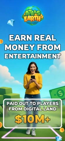 ATLAS:EARTH - Fun Cashback! App Store screenshot 1
