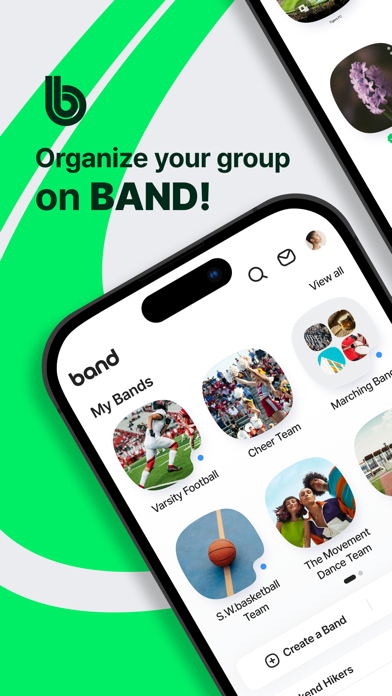 BAND - App for all groups App Store screenshot 1