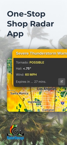 RadarOmega: Doppler Radar App App Store screenshot 1