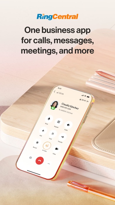 RingCentral App Store screenshot 1