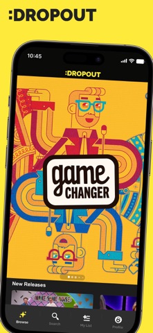 Dropout App Store screenshot 1