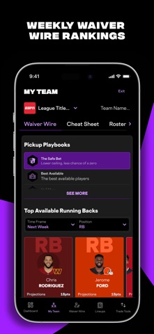 RotoWire Fantasy Football App Store screenshot 2