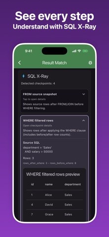 SQL Practice: Learn Database App Store screenshot 2