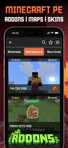 Curseforge Addons for MCPE App Store screenshot 2