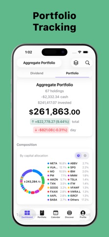 Dividend Tracker - DivTracker App Store screenshot 2