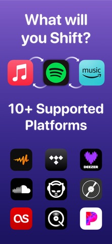 SongShift App Store screenshot 2