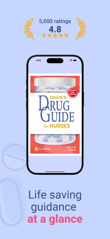 Davis Drug Guide For Nurses App Store screenshot 1