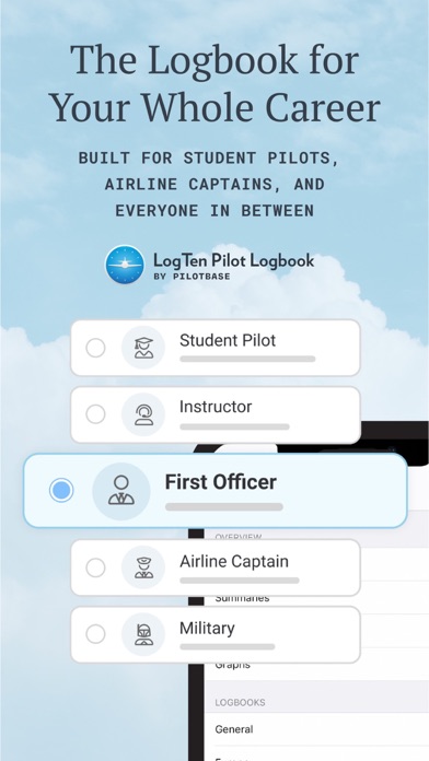 LogTen Pilot Logbook App Store screenshot 1