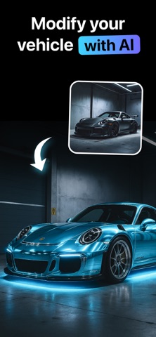 Mods: AI Car Designer & Tuning App Store screenshot 1