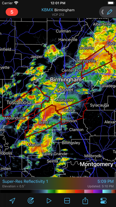 RadarScope App Store screenshot 1