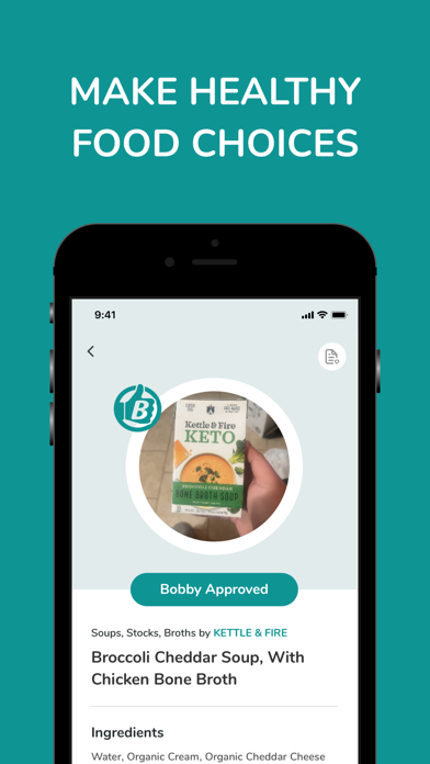Bobby Approved - Food Scanner App Store screenshot 1