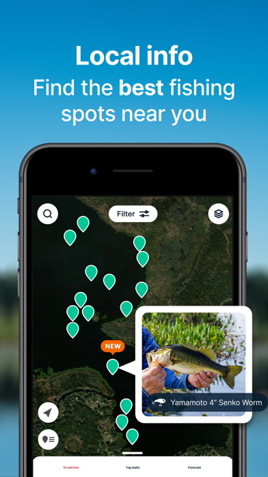 Fishbrain - Fishing App App Store screenshot 2