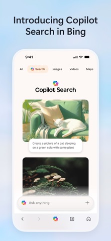 Microsoft Bing Search App Store screenshot 2