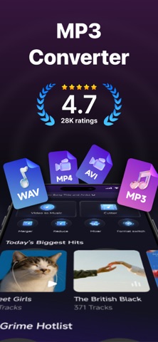 MP3 Converter - Audio Trimmer App Store screenshot 1