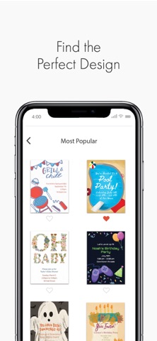 Punchbowl: Invitations & Cards App Store screenshot 2