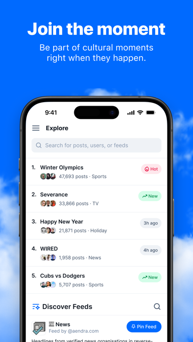 Bluesky Social App Store screenshot 2