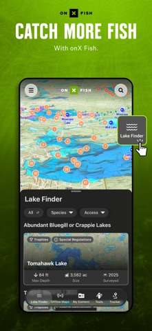 onX Fish: GPS Fishing Maps App Store screenshot 1