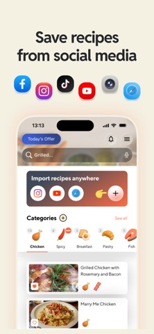 RecipeSnap: Recipe Saver App Store screenshot 2