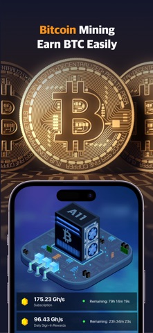 BitTycoon:BTC Cloud Mining App Store screenshot 1