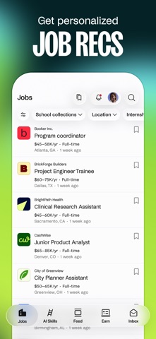 Handshake: Jobs & AI work App Store screenshot 1