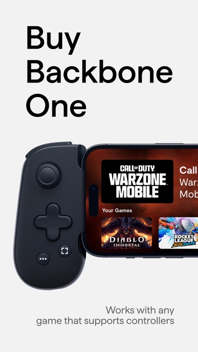 Backbone — Next-Level Play App Store screenshot 1