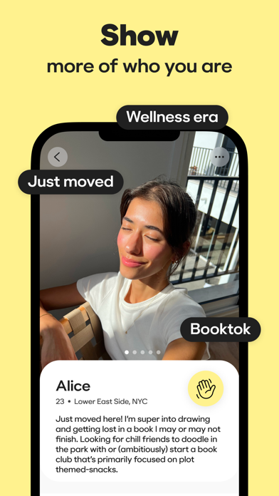 BFF: Make friends & meet up App Store screenshot 2