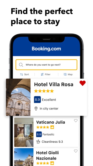 Booking.com: Hotels & Travel App Store screenshot 2