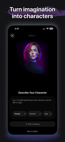 Cantina: AI Video & Characters App Store screenshot 1