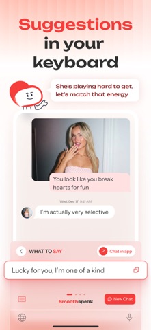 Smoothspeak: AI Dating Coach App Store screenshot 2