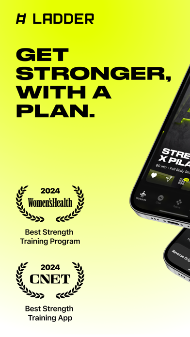 LADDER Strength Training Plans App Store screenshot 1