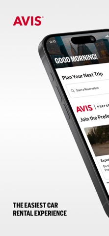Avis - Car Rental App Store screenshot 1